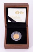 A Royal Mint gold third George III Guinea, boxed with certificate.