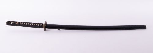 A ceremonial Samurai sword, length including handle 100cm.