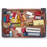 Collection of 31 assorted diecast model vehicles to include, large Dinky fuel bowser, large Corgi