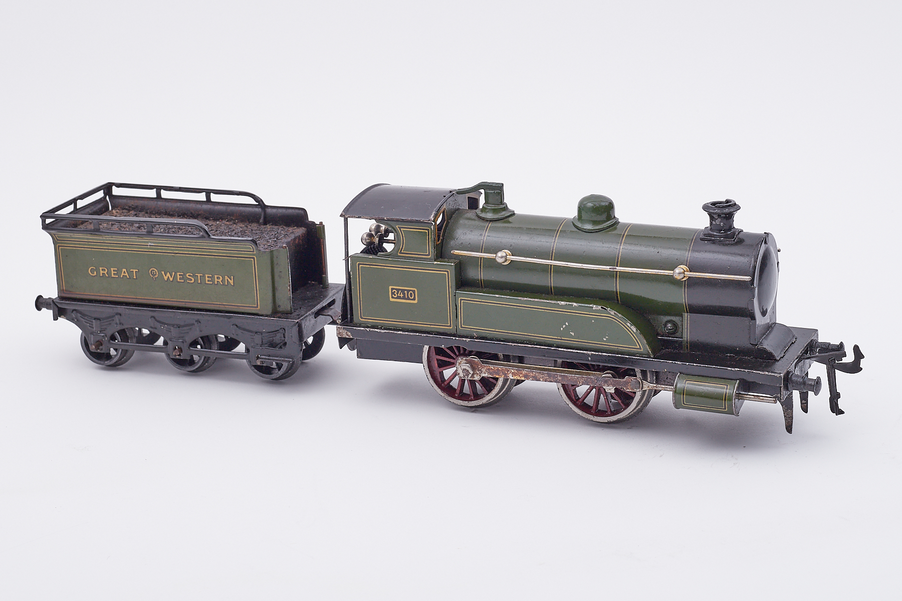 'Gebruder Bing Nuremberg’ (Bing for Bassett-Lowkey) Clockwork ‘0’ Gauge Great Western Railway 0-4-