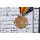 Victory Medal to 49039 Pte George BUCKLEY, 19th Manchester Regiment, Loyal North Lancashire Regiment