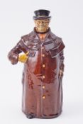 Doulton, a pottery figure 'The Night Watchman' height 27cm.