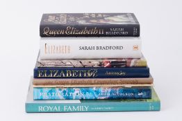 A collection of seven Royalty books including 'Qeen Elizabeth II, Her life in our Times',