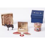 Halcyon Days limited edition 60th Birthday Queen Elizabeth II boxed together with a 1953