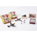 Battle of Britain Dinky Toys, two models 719 and 721 including Spitfire mark II, boxed, Britain's