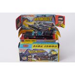 Corgi Toys 267 Batmobile - with yellow rockets (2 loose and the others in a frame), secret