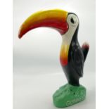 Large Resin Guinness Reproduction Advertising Toucan: height 41cm