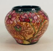 Moorcroft Cosmos Patterned Vase: seconds quality, height 10cm