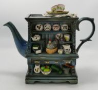 Cardew large farmhouse dresser teapot: limited edition 1687/5000