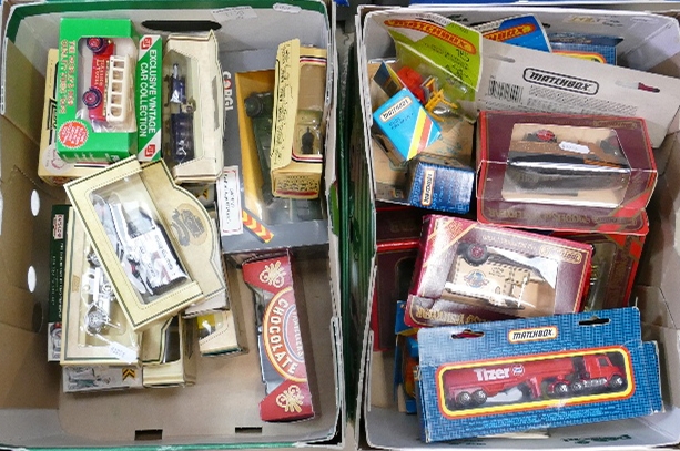 49 x Matchbox Lledo & Corgi boxed vehicles: Approx 49 boxed items, see photograph for list as