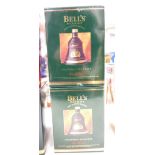 Bells Whisky Commemorative Sealed Ceramic Decanters & Contents(2):