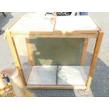 Wooden Cased 1950's School Vivarium: