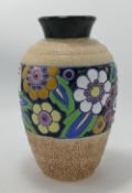 Amphora Pottery Art Nouveau Vase: H20cm