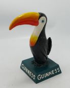 Cast Metal Guinness Toucan Advertising Figure: 19cm.