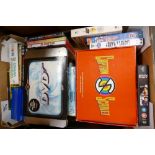 A Collection of 007 , Thunderbirds, Captain Scarlet & similar dvd's & video's