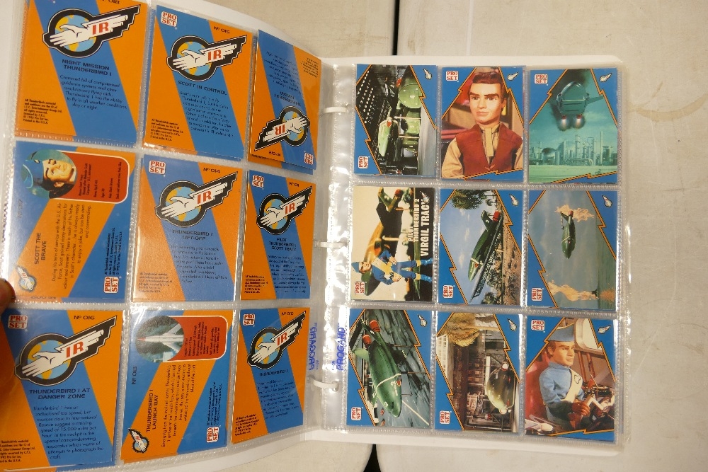 Thunderbirds The Official Pro Set FAB Binder & Collectors Cards: - Image 3 of 5