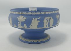 Wedgwood Jasperware Footed Bowl: diameter 20cm