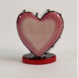 Lorna Bailey Limited Edition Heart Shaped Sugar Sifter: height 10cm
