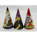 Vicary Ware Hand Decorated Sugar Sifters(3):