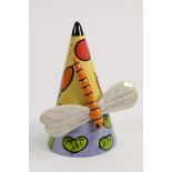 Lorna Bailey Limited Edition Dragon Fly Sugar Sifter: height 16cm