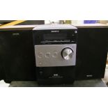 Sony Micro Hifi System & Speakers: