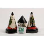 Lorna Bailey Limited Cottage Cruet Set: height 10cm