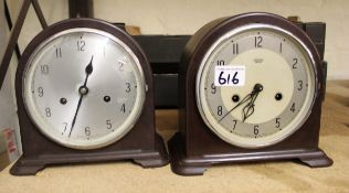 Two Smiths Bakelite Mantle Clocks(2):