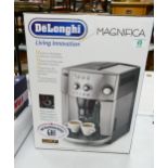 Boxed DeLonghi Magnifica Coffee Machine: