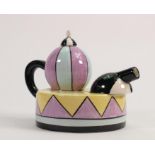 Lorna Bailey Circus Theme Teapot: height 14cm