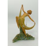 Wade Art Deco Cellulose Painted Figure Spring Time 2: