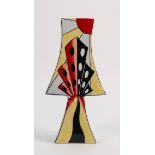 Lorna Bailey Art Deco Limited Edition Vase: height 23cm