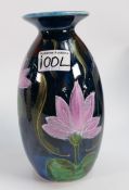 Anita Harris Lotus Flower Minds Vase: height 21cm