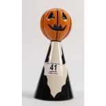 Lorna Bailey Spooky Pumpkin Sugar Sifter: Collectors Club ,height 18cm