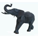 Border Fine Arts Cubist Collection figure Salte Blue Elephant: Boxed.