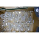 A collection of Quality Cut Glass Crystal Assorted Glasses: