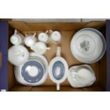 Wedgwood Susie Cooper Glen Mist Tea & Table Ware: 28 pieces