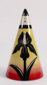 Lorna Bailey Collectors Club Sugar Sifter Black Iris: Height 16cm