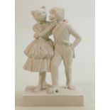 Coalport for Compton & Woodhouse limited edition figure Beauty & The Beast: Boxed with cert.