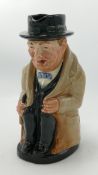 Royal Doulton Large Winston Churchill Toby Jug: