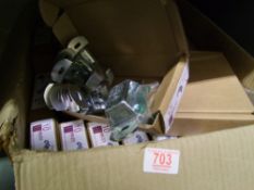 Large quantity of new door/cabinet fixings: