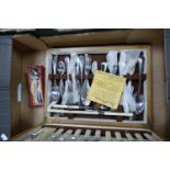 Oak Cased Cutlery Canteen & Similar Boxed Spoon set: