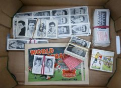 A collection of Sporting Theme Wizard & Adventure Branded Cigarette Cards: