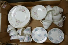 Royal Stuart & Colclough Floral Patterned Tea & Dinnerware: