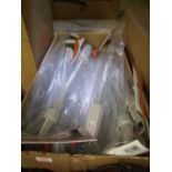 Stihl branded hedge cutter extension poles: approx 10 in box.