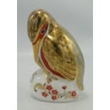 Royal Crown Derby Boxed Paperweight Kingfisher: