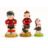 A collection of Wade figures: rom the Beano character series. (3)