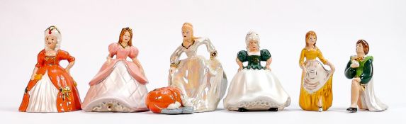 Wade collection of figures from the Cinderella Collection (6):