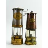 Prima & Cambrian branded Miners Safety lamps (2):