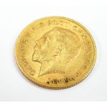 Half Sovereign 1911 George V gold coin: