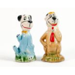 Wade 1960s figures Huckleberry Hound and Yogi Bear (2):